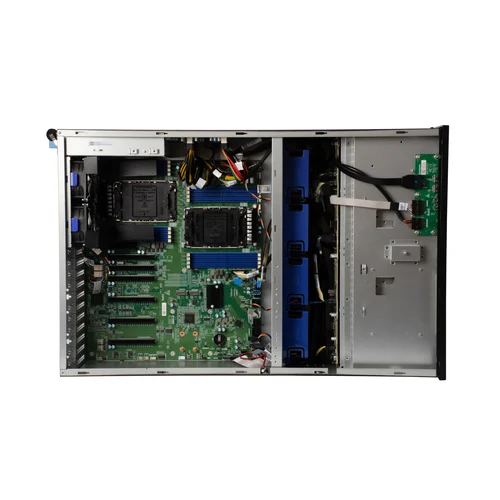 Серверная платформа SNR-STR4404LSG, 4U Tower, Scalable Gen4,5, DDR5, 12xHDD, 4GPU, резервируемый БП Серверная платформа SNR-STR4404LSG, 4U Tower, Scalable Gen4,5, DDR5, 12xHDD, 4GPU, резервируемый БП
